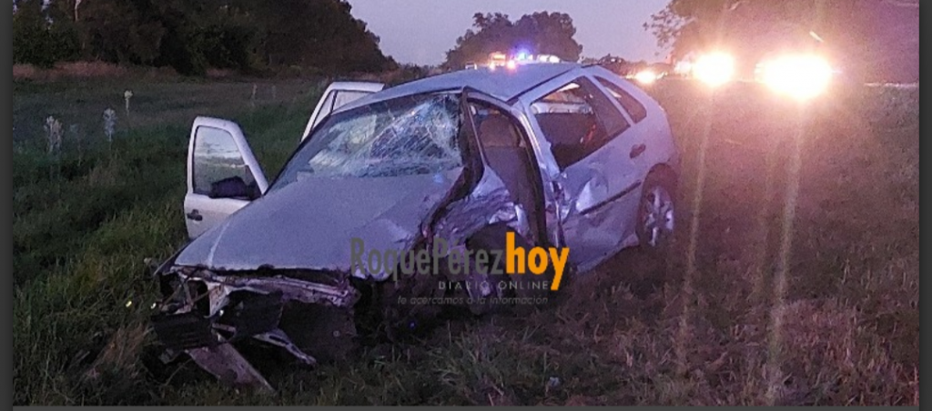 Fatal Accidente En Ruta Dos Autos Colisionaron De Frente