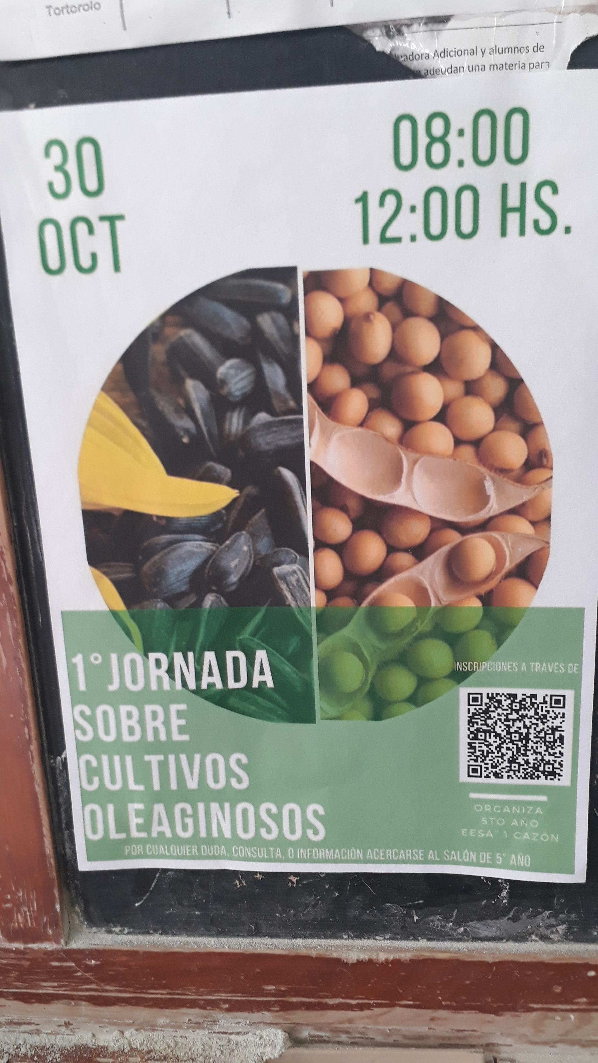 Primera Jornada De Cultivos Oleaginosos En La Eesa N°1 De CazÓn